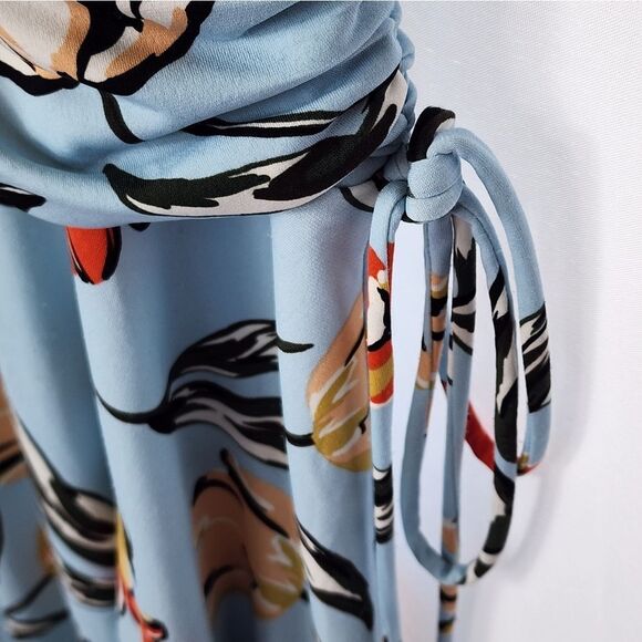 Maggy London Faux Wrap Tulip Dress Size 22 - Picture 7 of 16